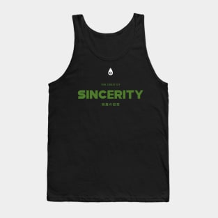 Digimon The Crest of Sincerity Tank Top